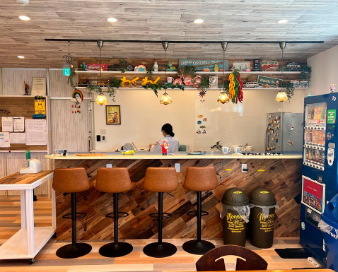 SANKYOFOODS CAFÉ内観