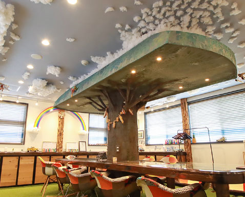 SANKYOFOODS CAFÉ内観